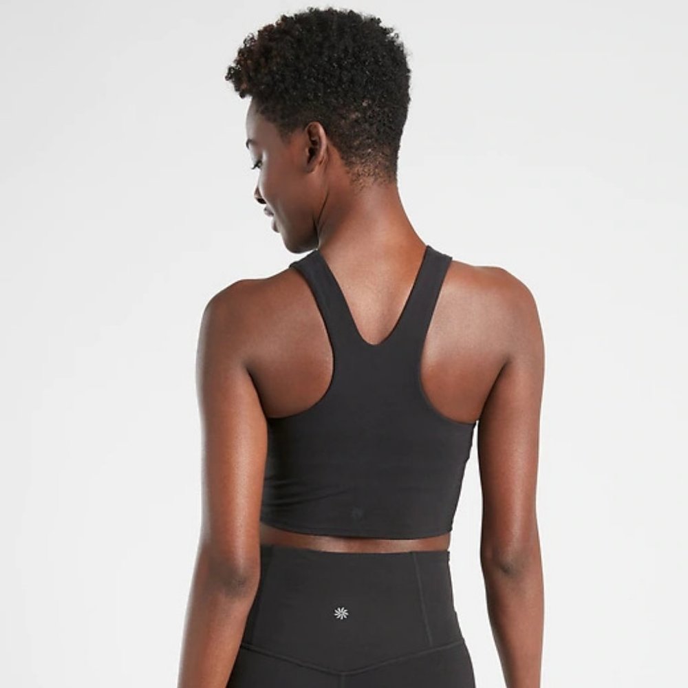 Athleta Conscious Crop Bikini Top A-C size XS - Picture 2 of 4